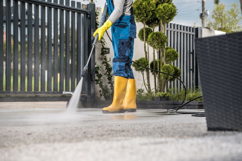 Power Washing Equipment in Action
